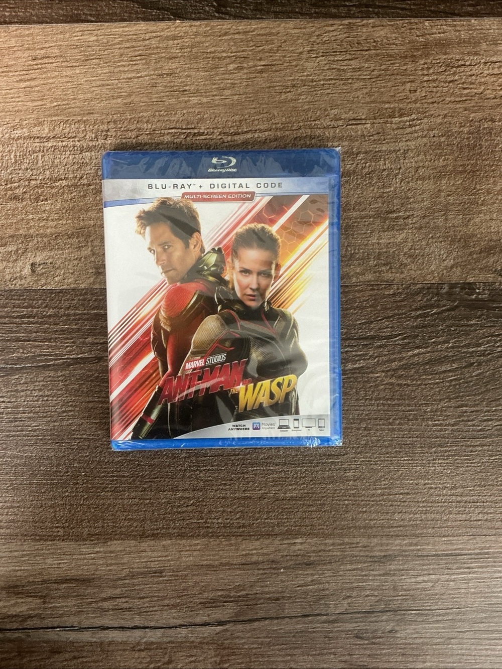 Marvel Ant-Man and The Wasp Blu-ray — Blue Case